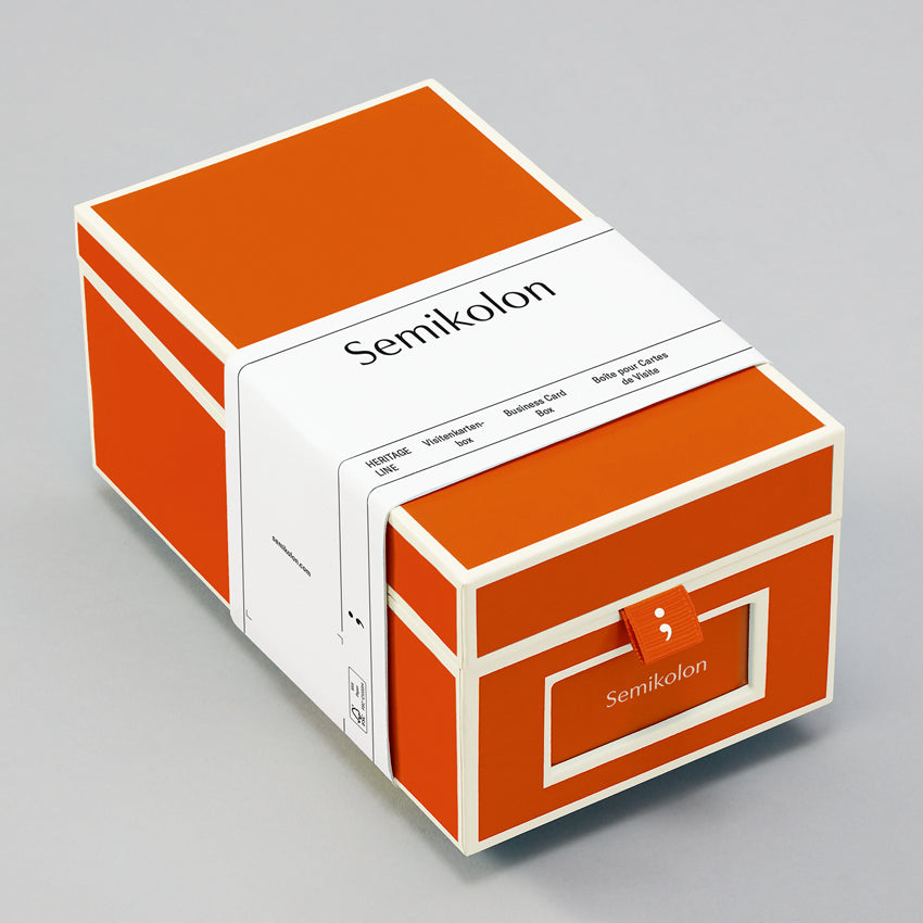 Business card box