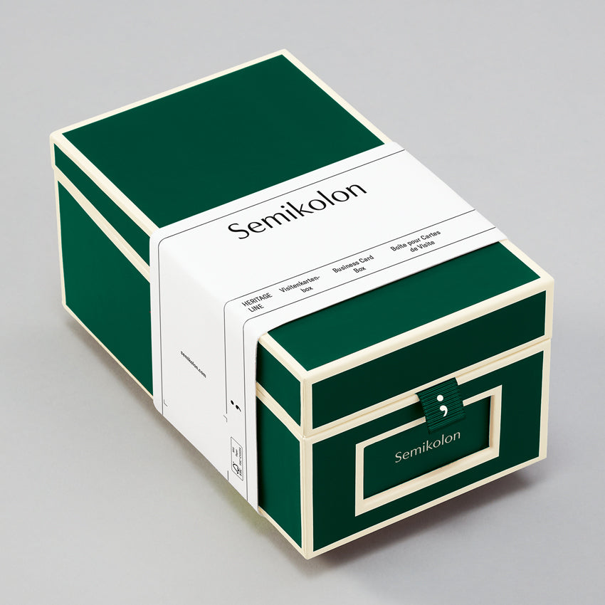 Business card box