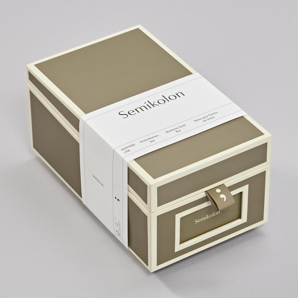 Business card box