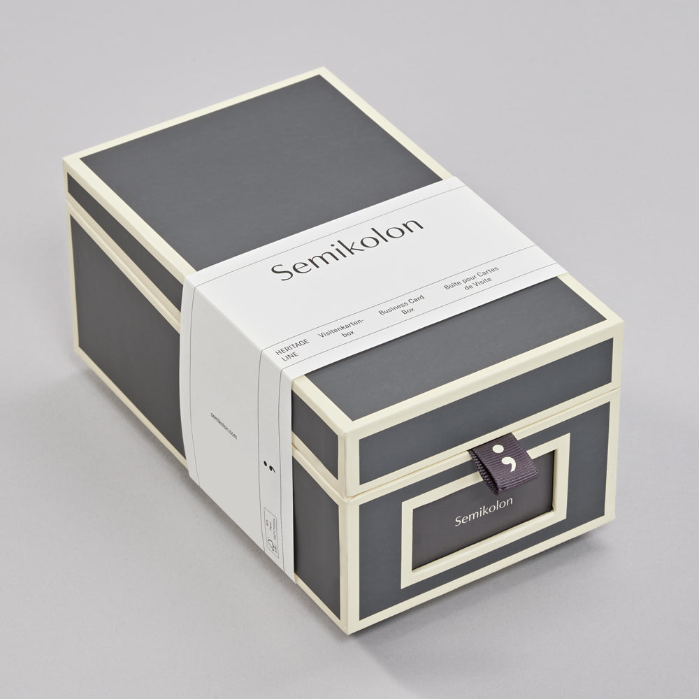 Business card box