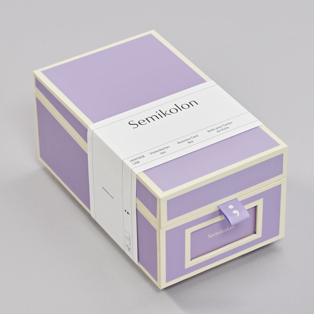 Business card box