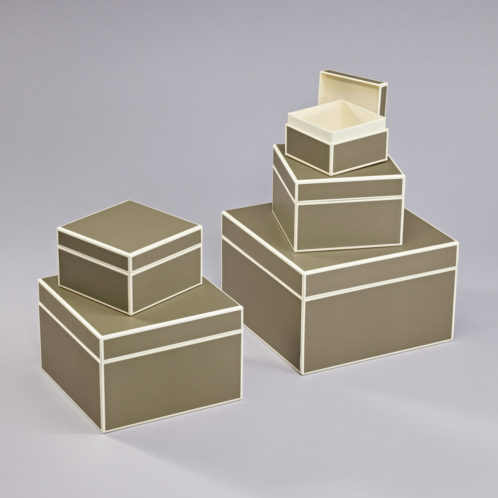 Set of 5 storage boxes Heritage Line