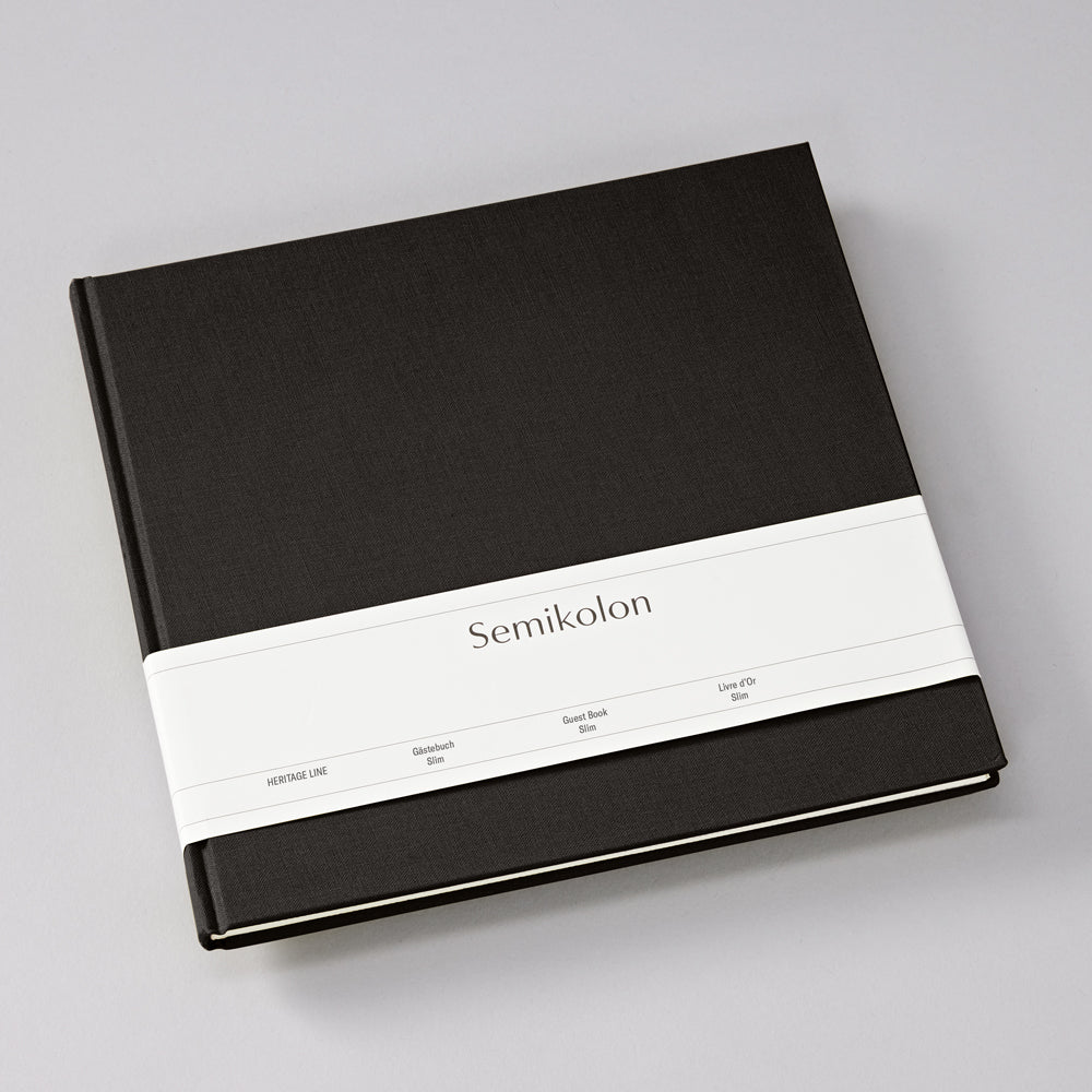 Semicolon Guestbook Classic Slim