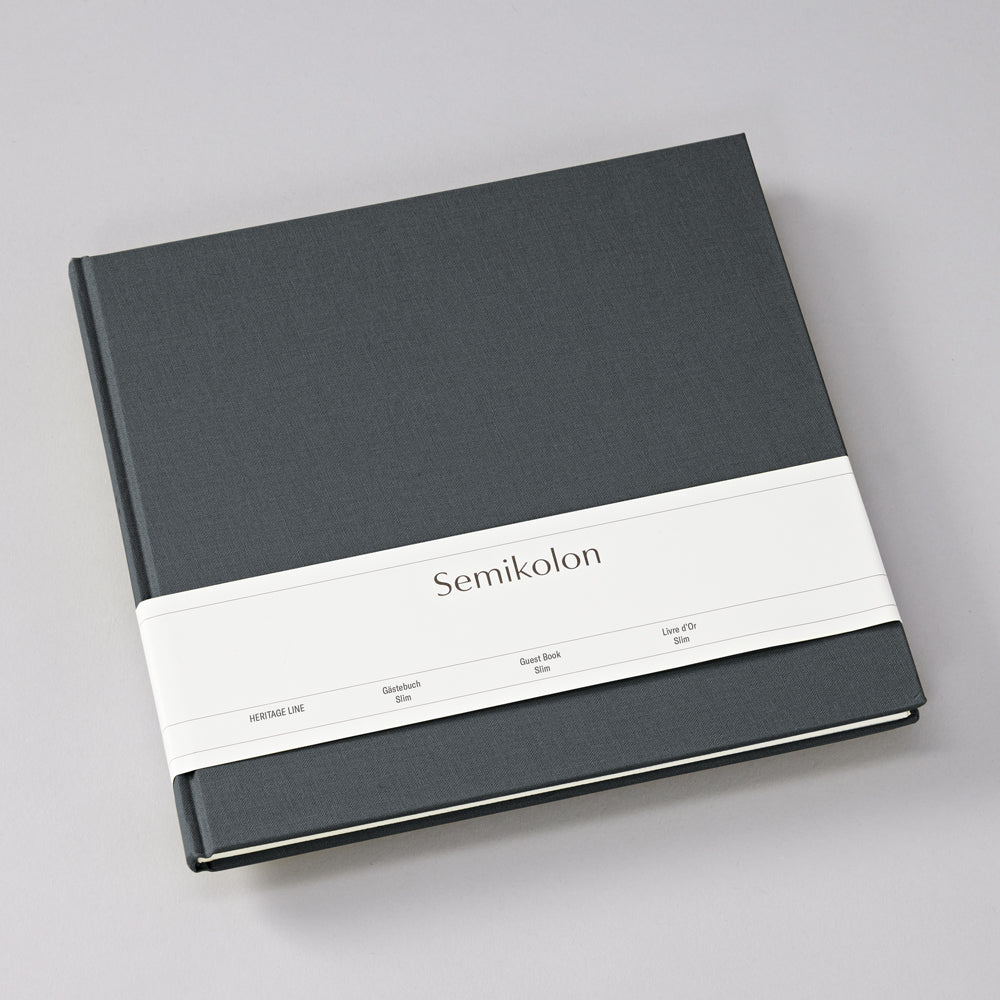 Semicolon Guestbook Classic Slim