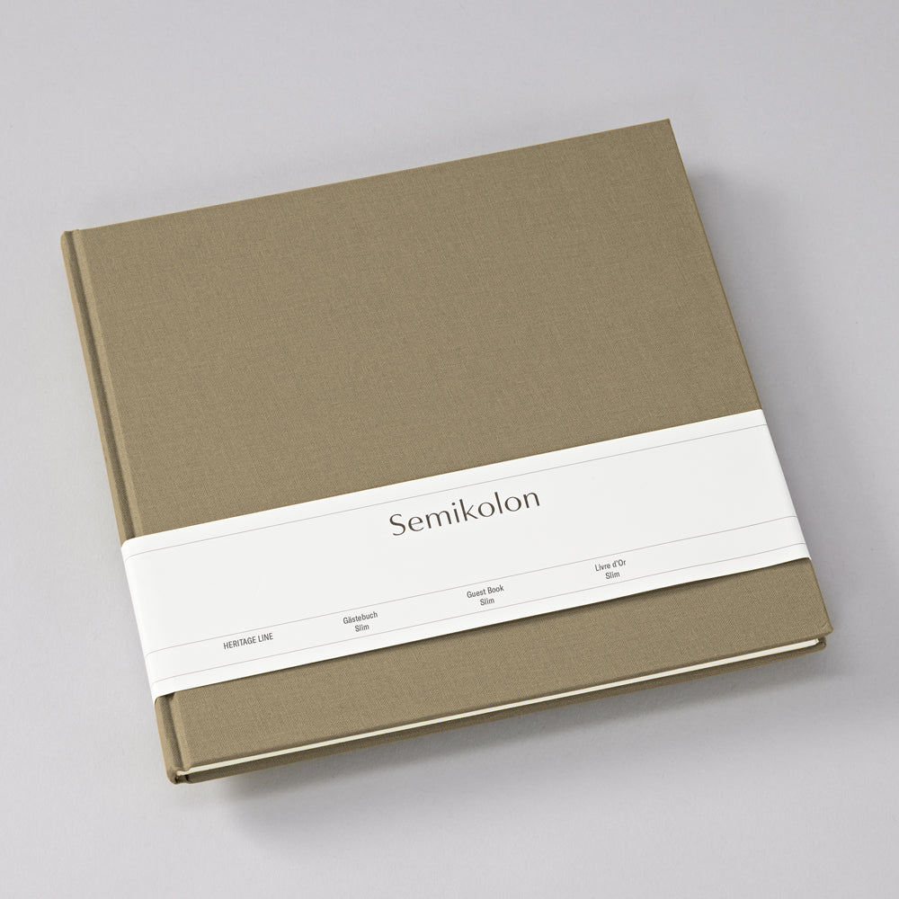 Semicolon Guestbook Classic Slim