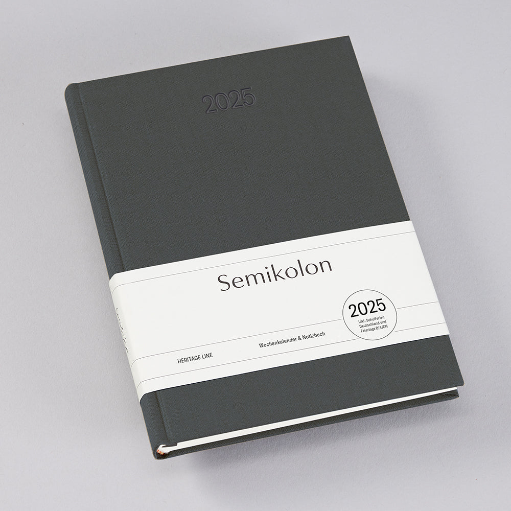 Wochenkalender & Notizbuch 2025 Heritage Line