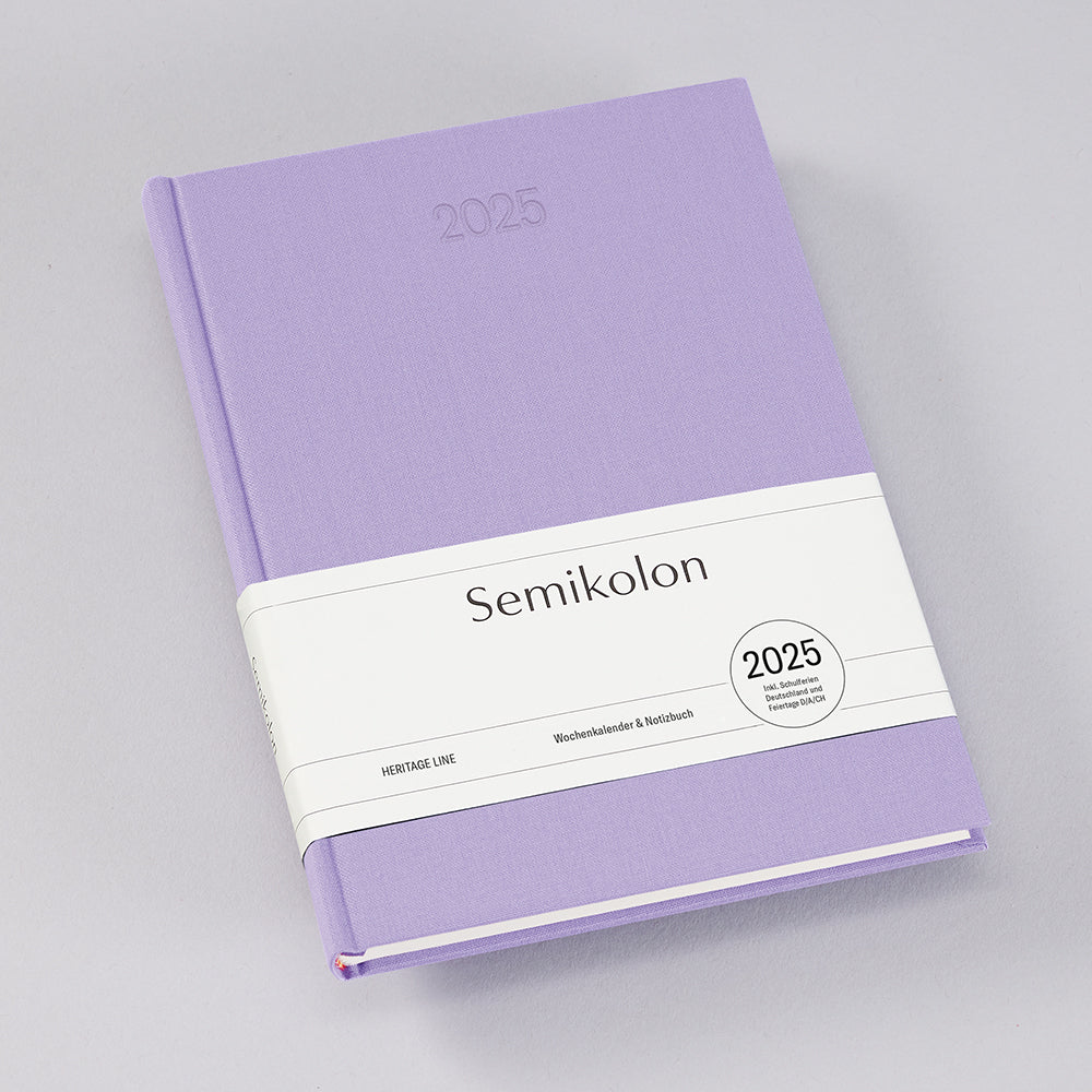 Wochenkalender & Notizbuch 2025 Heritage Line