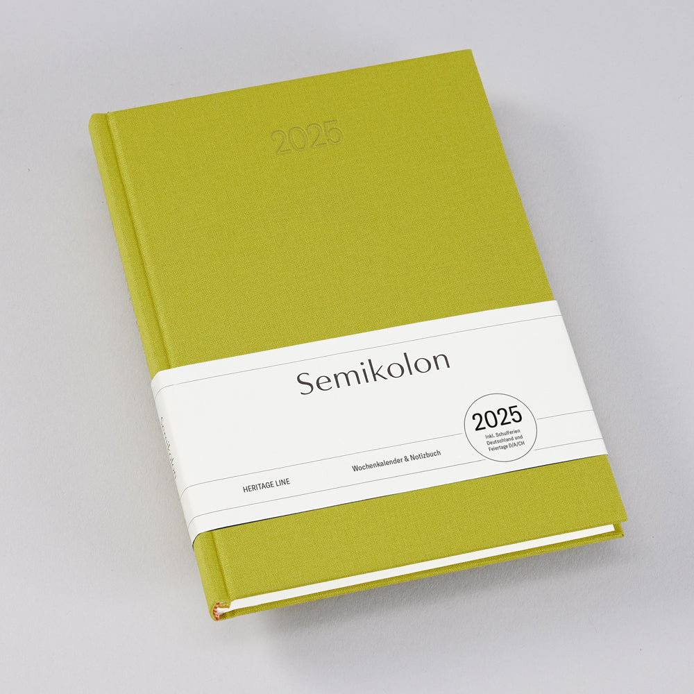 Wochenkalender & Notizbuch 2025 Heritage Line