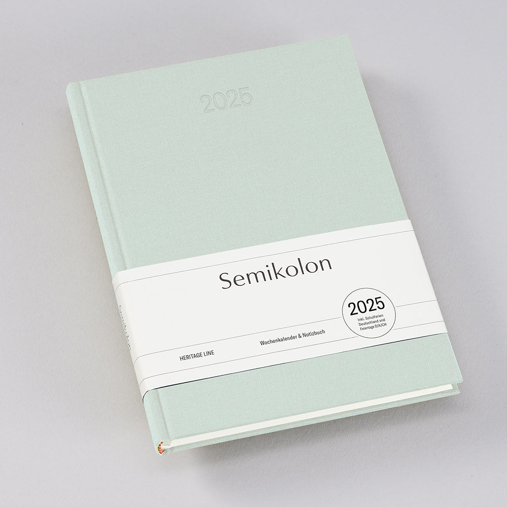 Wochenkalender & Notizbuch 2025 Heritage Line